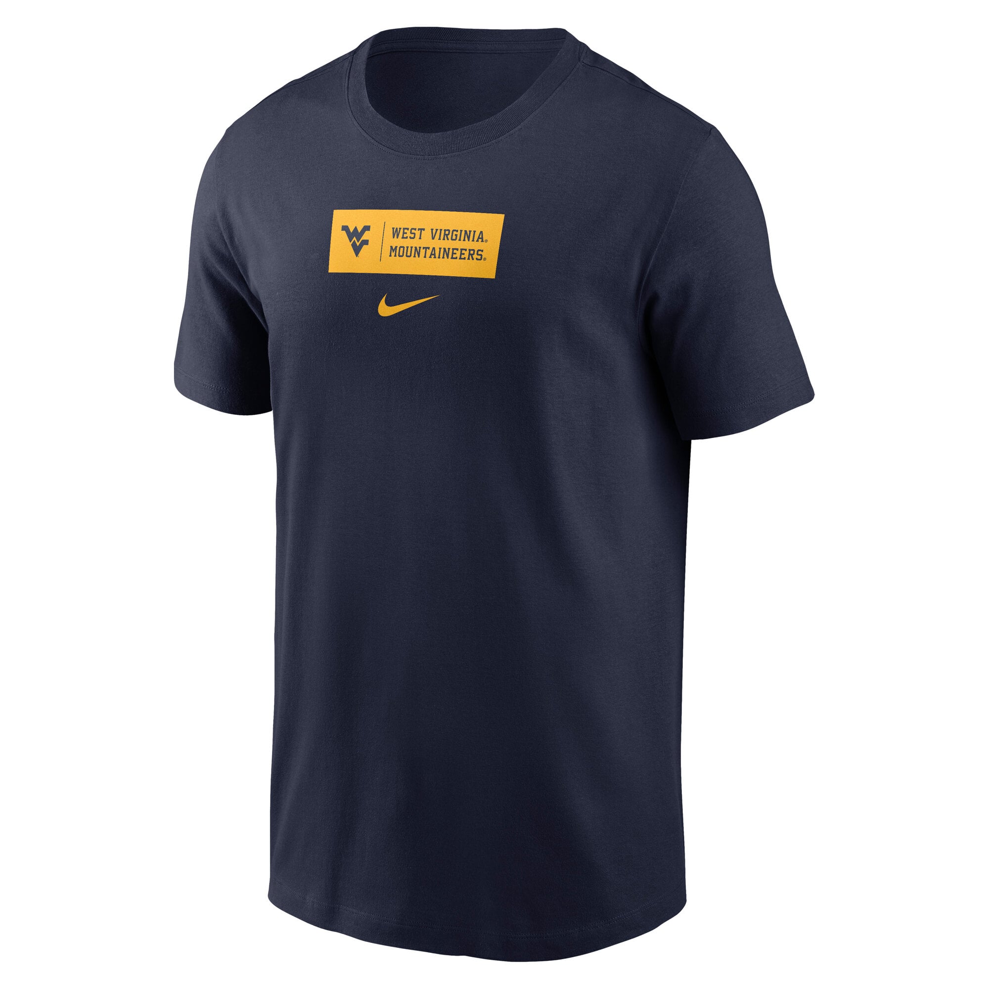 Men's Nike Navy West Virginia Mountaineers Primetime Crew T-Shirt