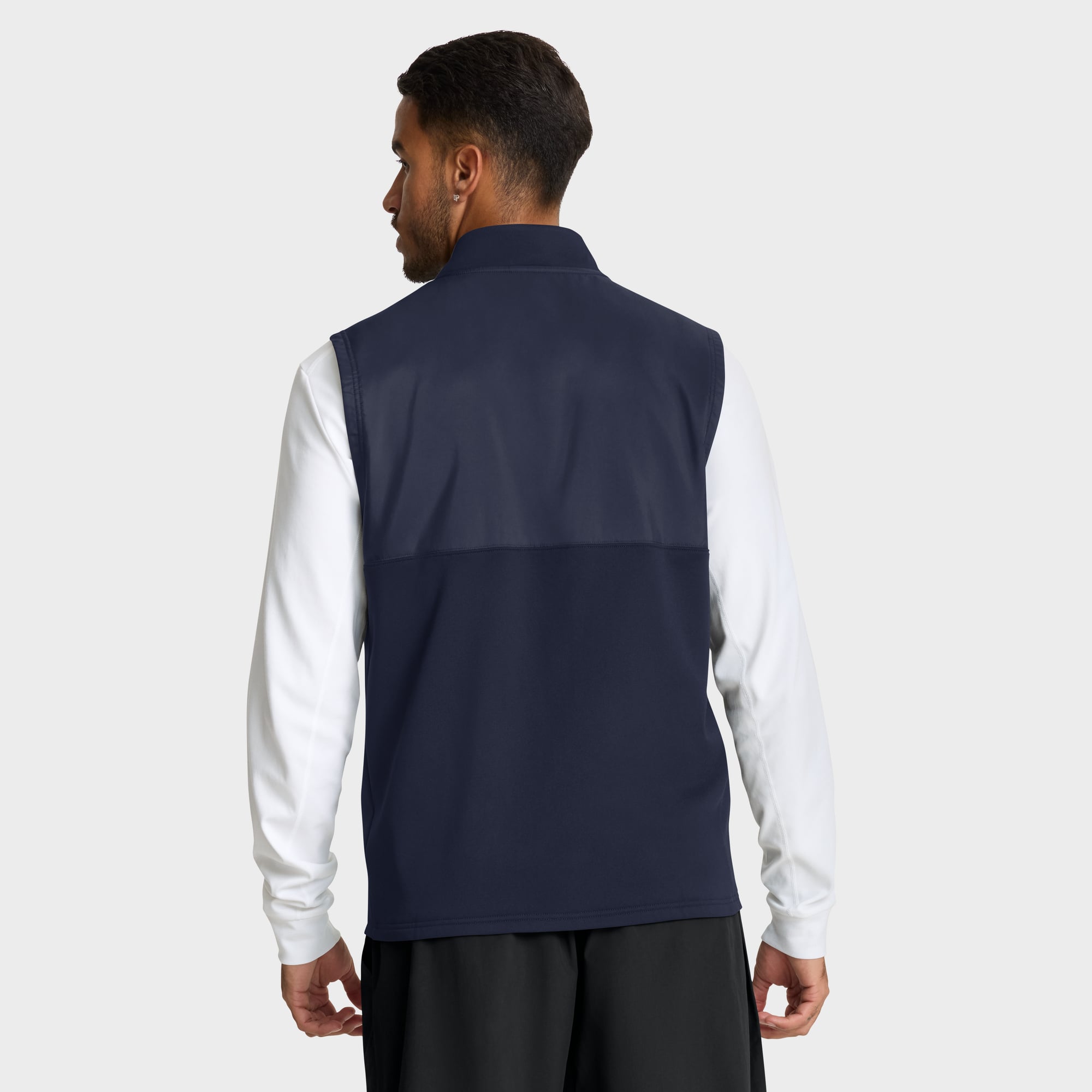 Gilet zippé Nike Primetime Victory Therma-FIT bleu marine pour homme