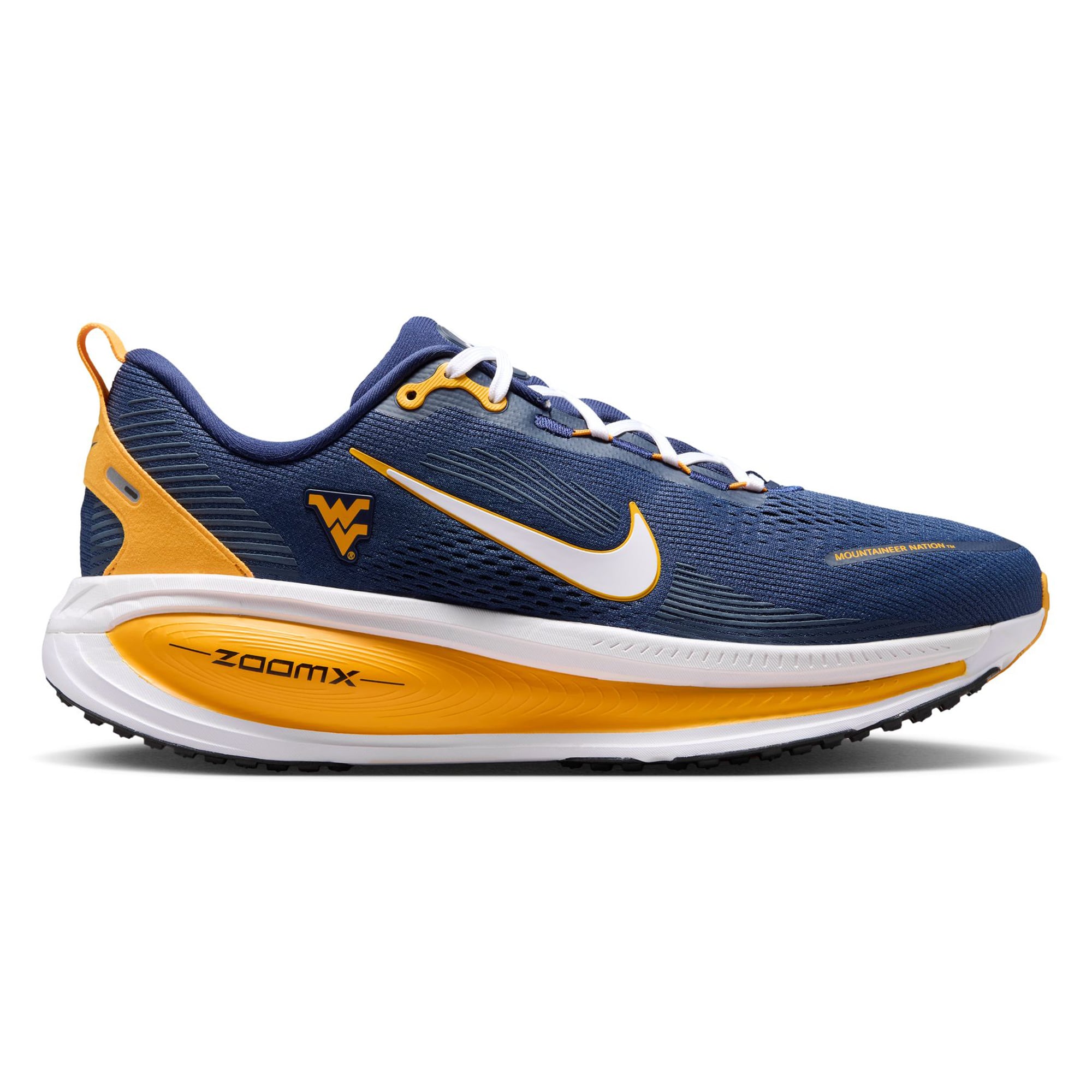 Men's Nike West Virginia Mountaineers Vomero 18 Running Shoes
