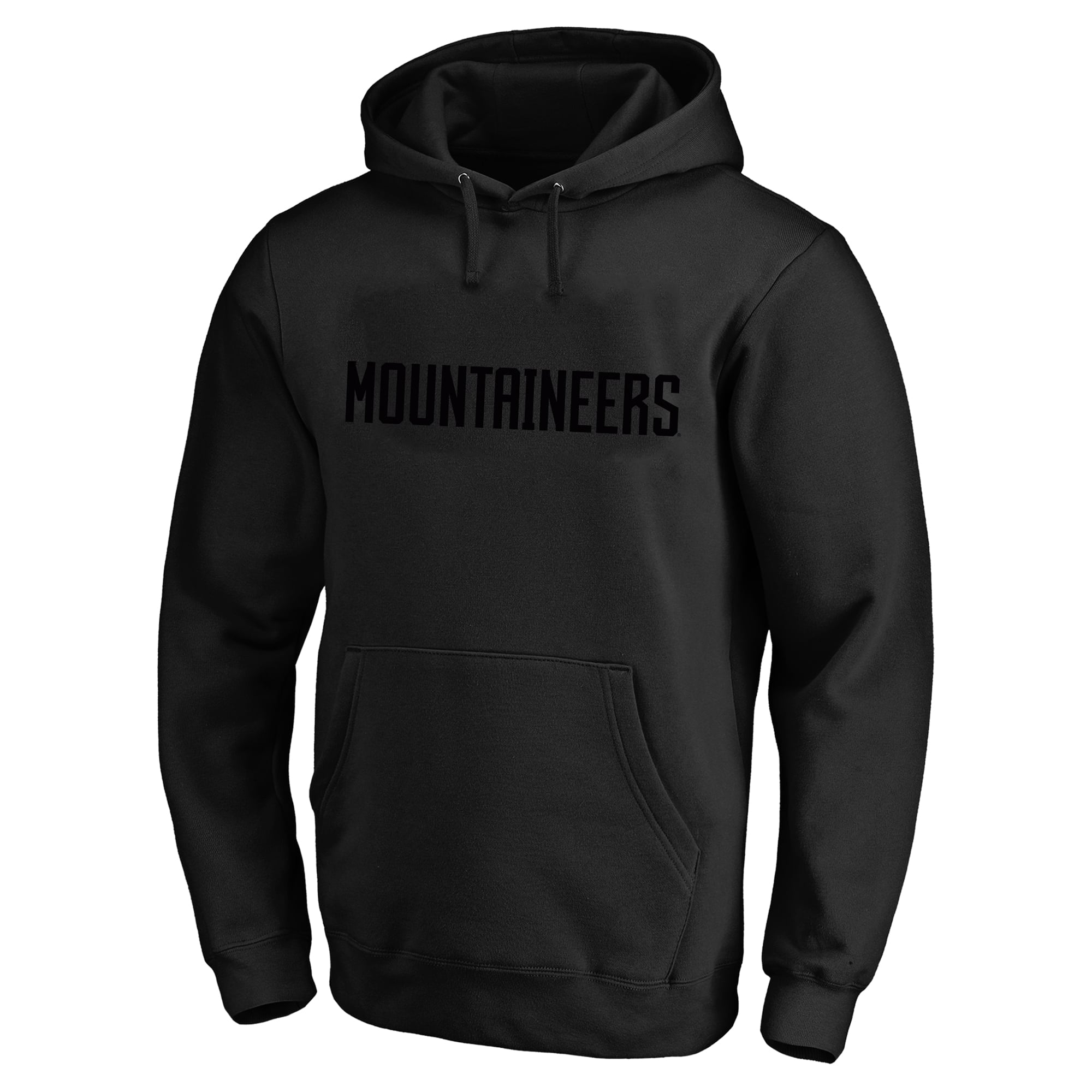 Men's Profile Black West Virginia Mountaineers Tonal Hoodie