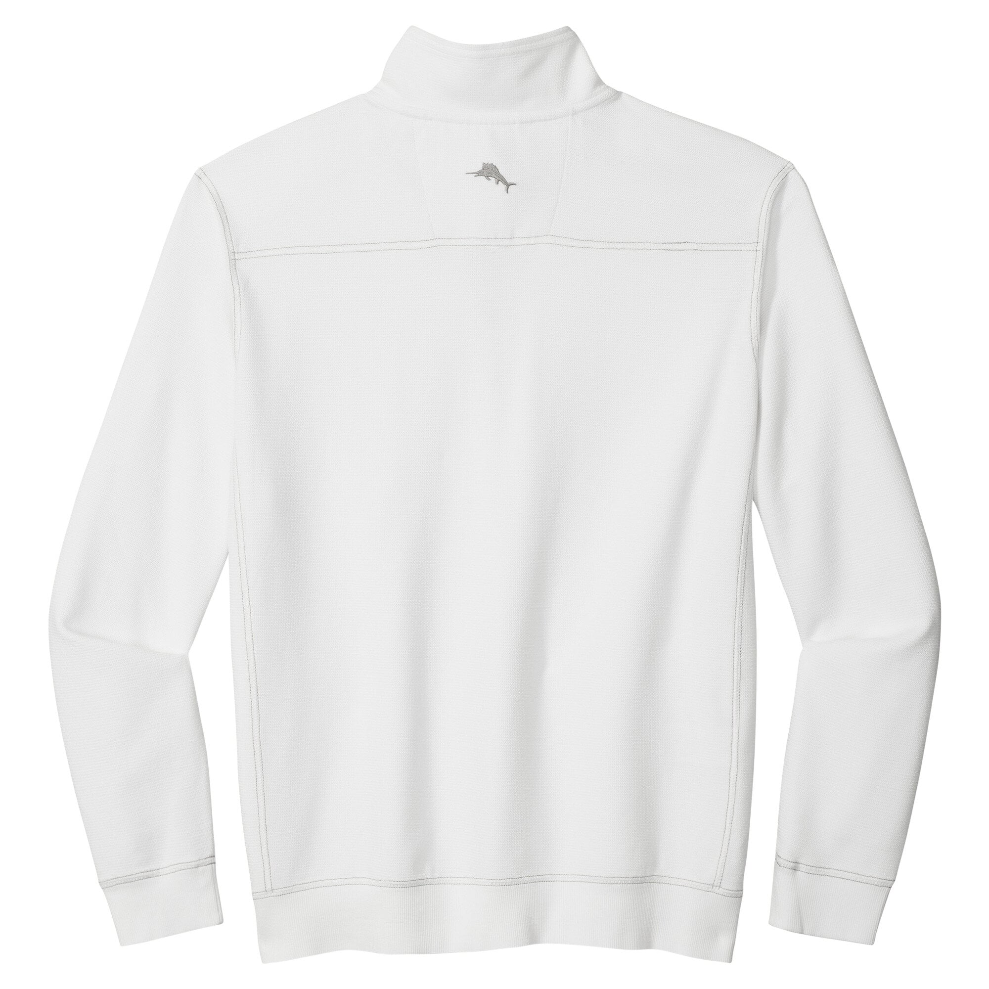 Men's Tommy Bahama White West Virginia Mountaineers Montego Bay Half-Zip Jacket