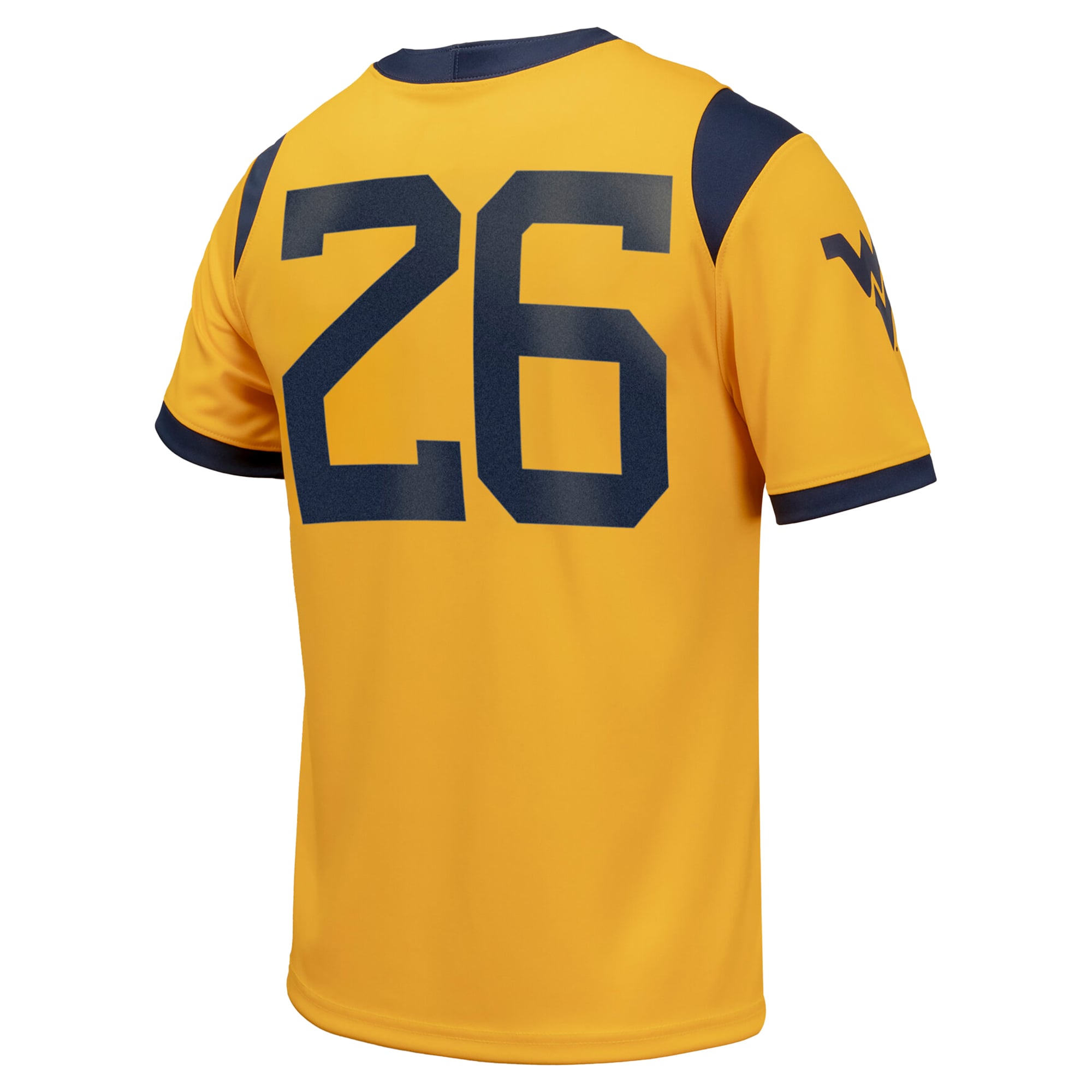Maillot de football réplique Nike bleu marine des West Virginia Mountaineers pour enfants d'âge préscolaire