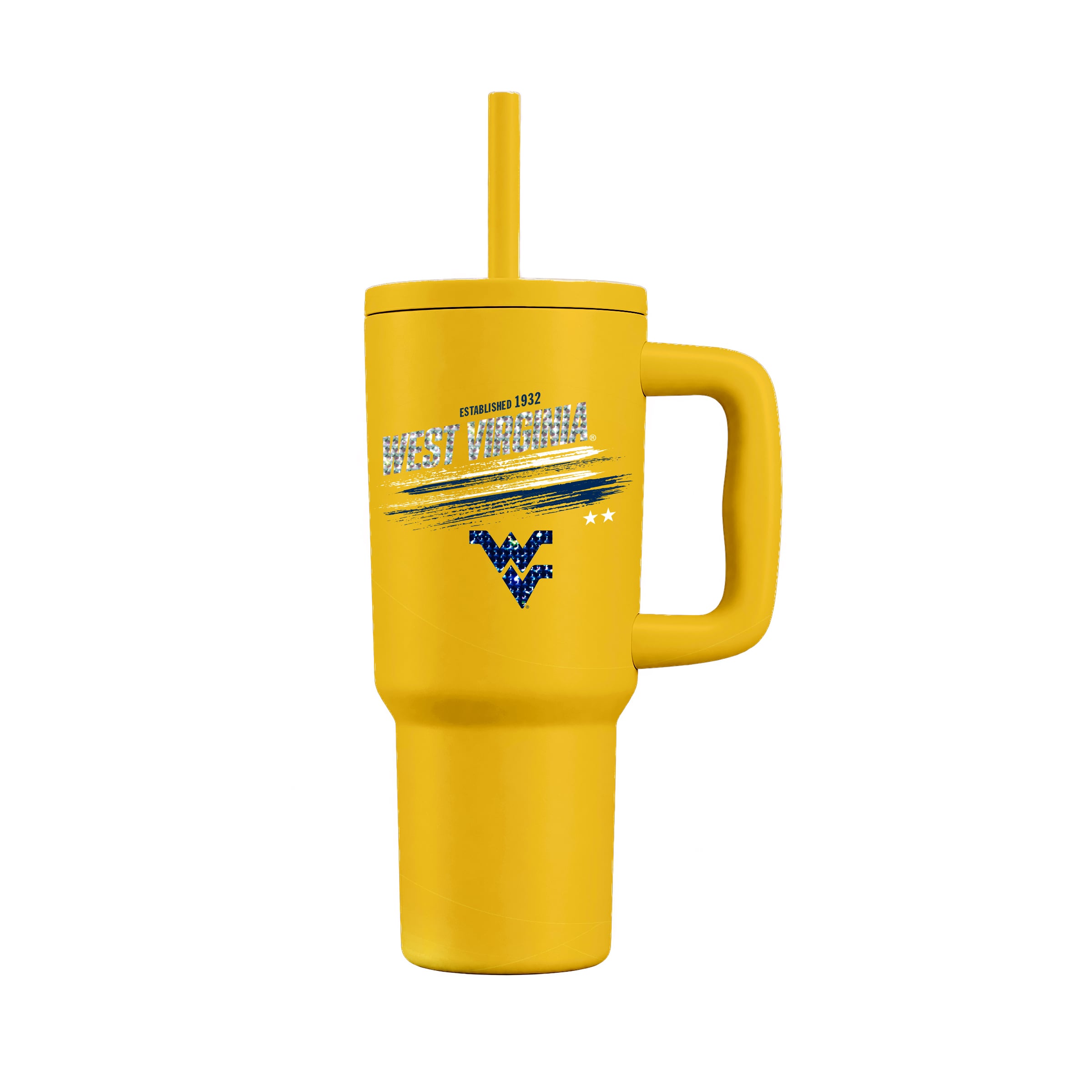 The Memory Company West Virginia Mountaineers 24oz. Bling Tumbler