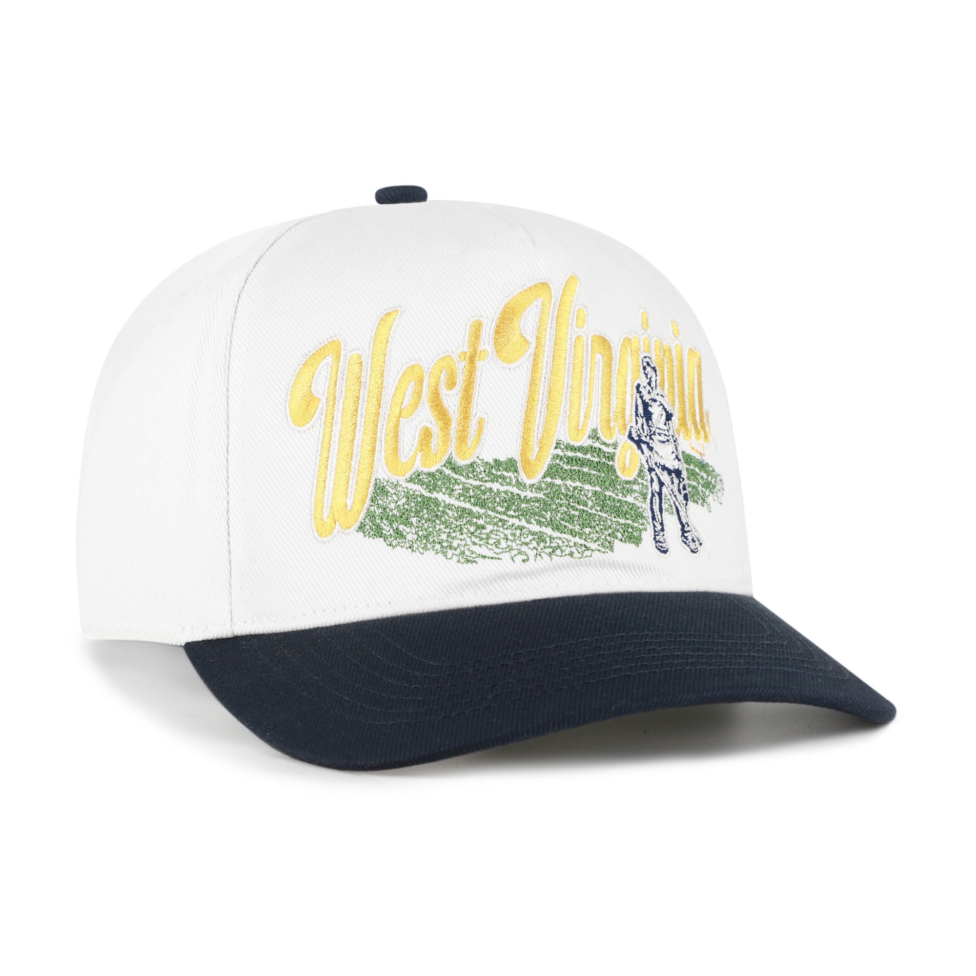 Unisex '47 Natural West Virginia Mountaineers Saturday Capsule Enfield Hitch Adjustable Hat