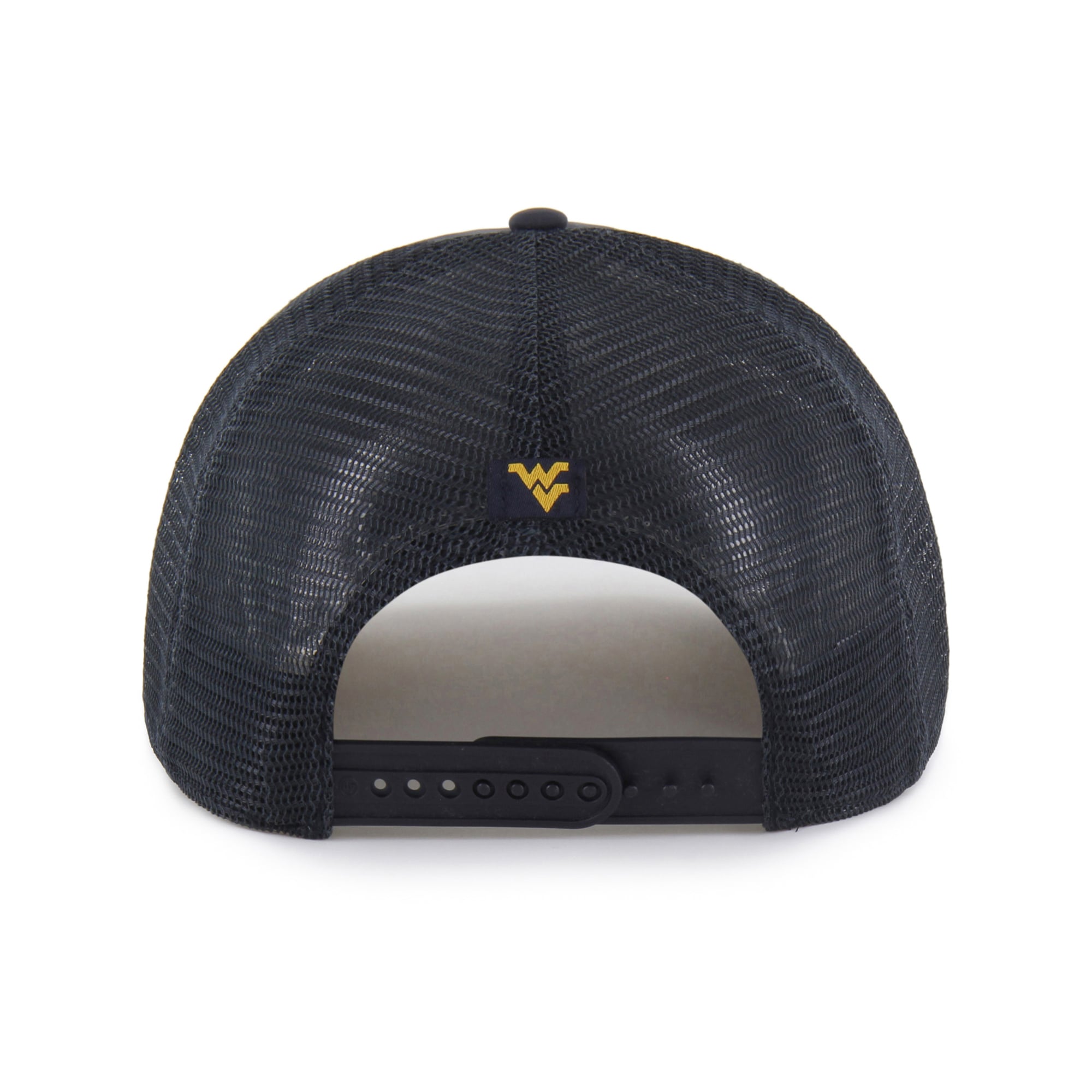 Unisex '47 Navy West Virginia Mountaineers brrr° Condor Mesh Hitch Adjustable Hat