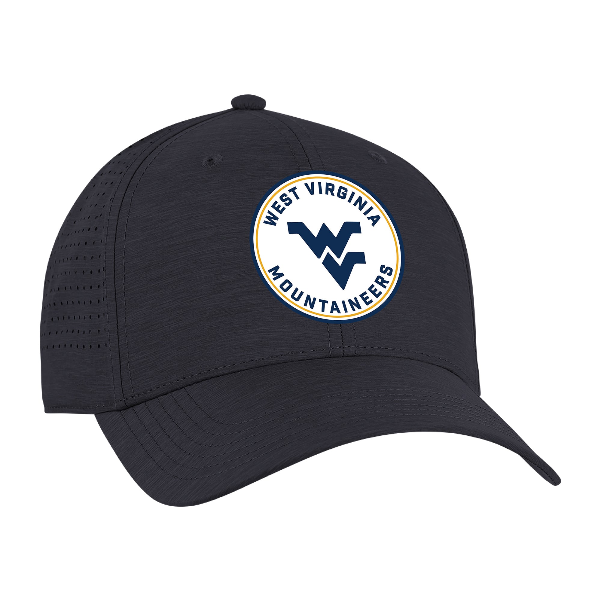 Unisex Ahead  Navy West Virginia Mountaineers Brezo Adjustable Hat