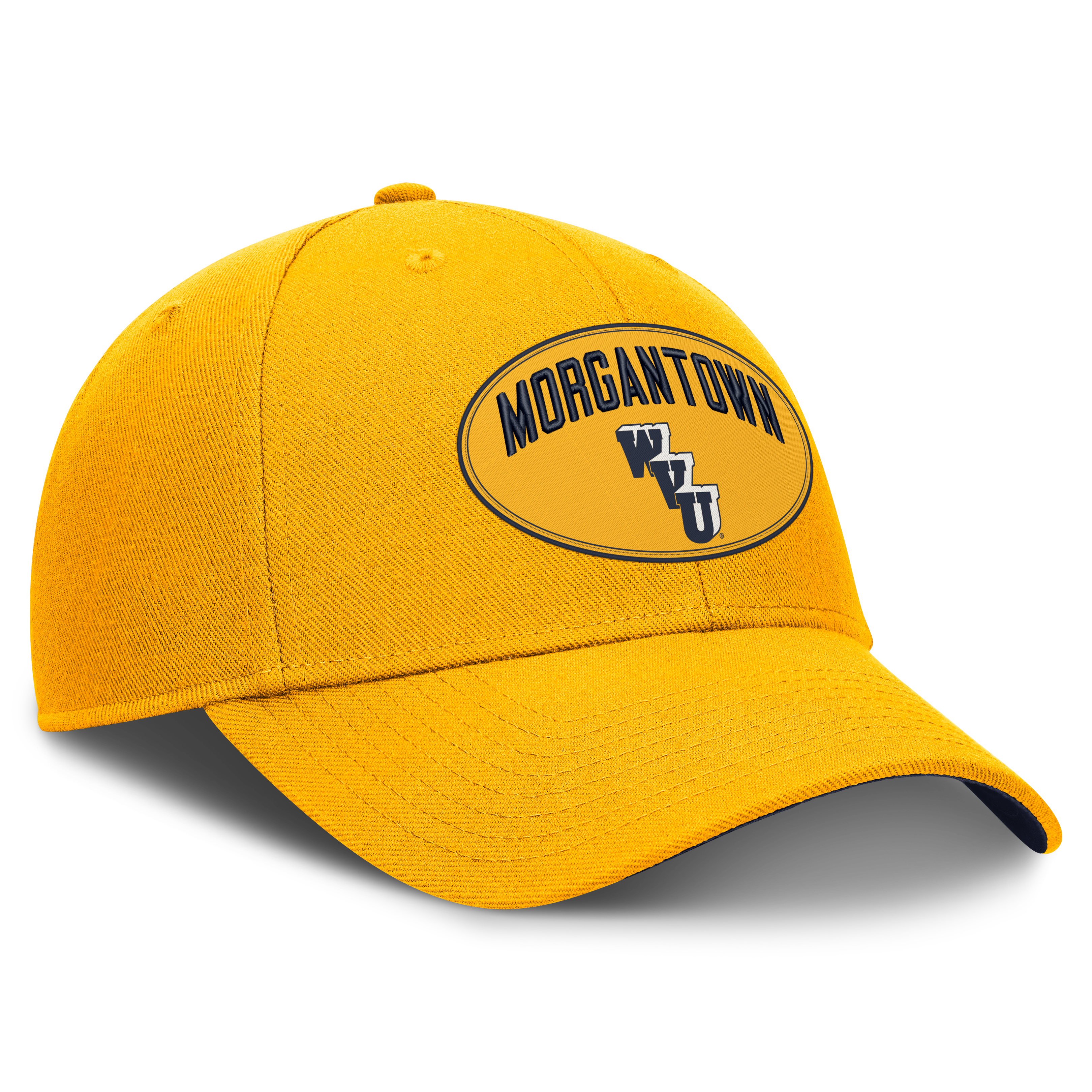 Casquette unisexe Nike Gold West Virginia Mountaineers Legacy Letter & Location Rise ajustable