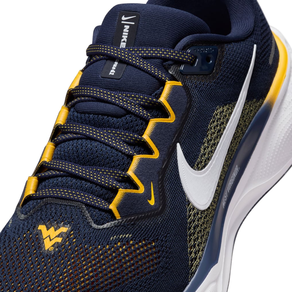 Unisex Nike Navy West Virginia Mountaineers Zoom Pegasus 41  display picture 3
