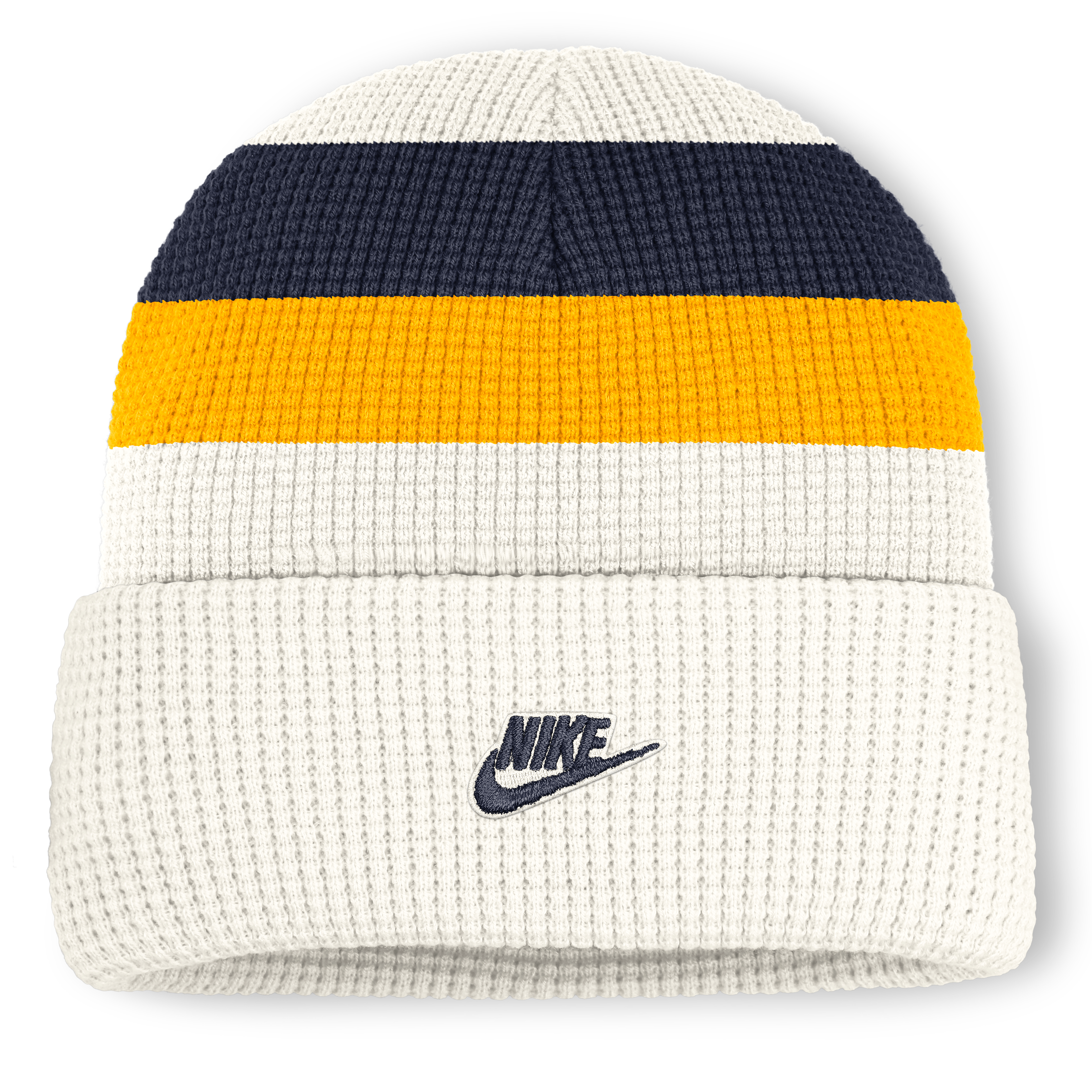 Bonnet unisexe Nike blanc West Virginia Mountaineers Legacy Letter à revers