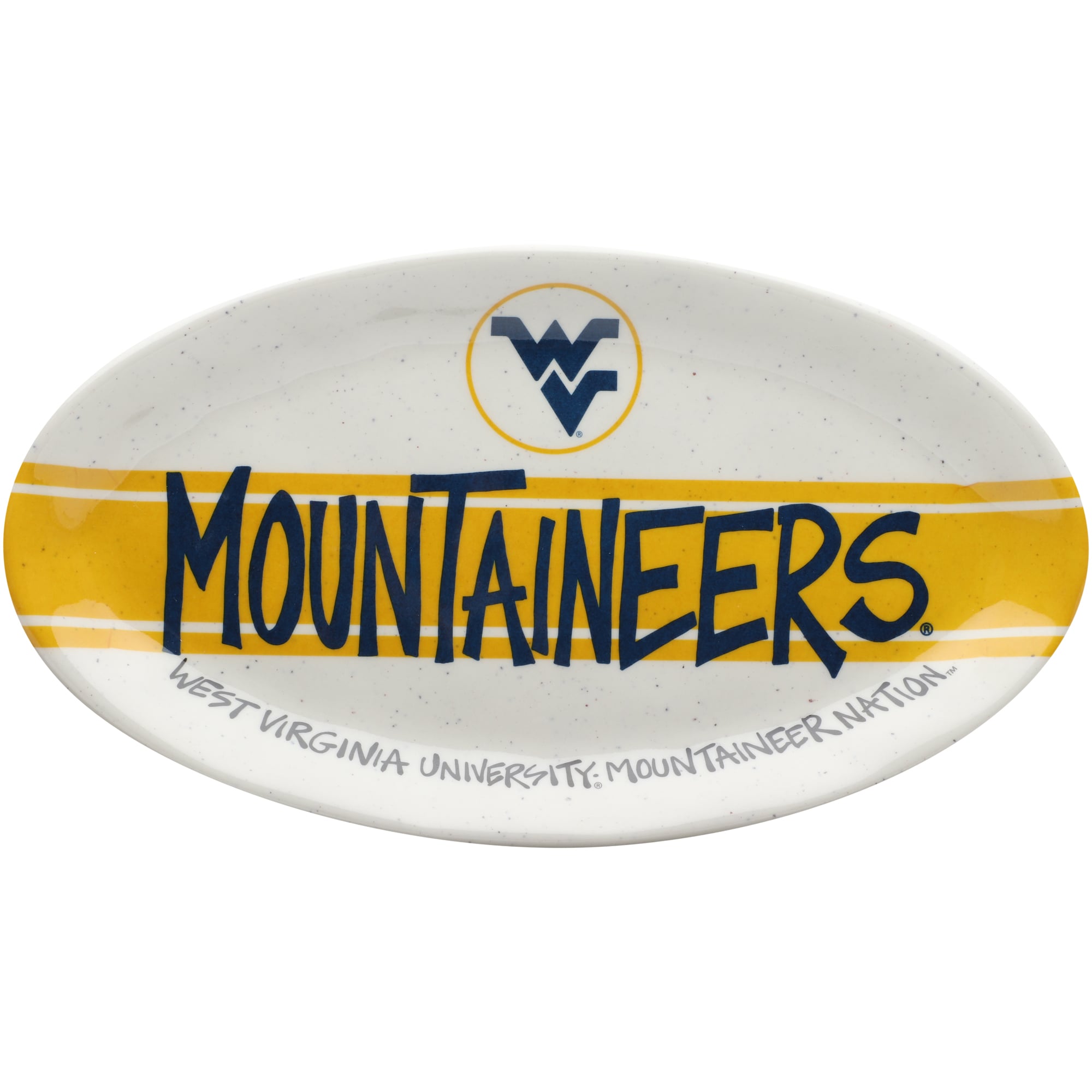 Plateau de cuisine ovale West Virginia Mountaineers
