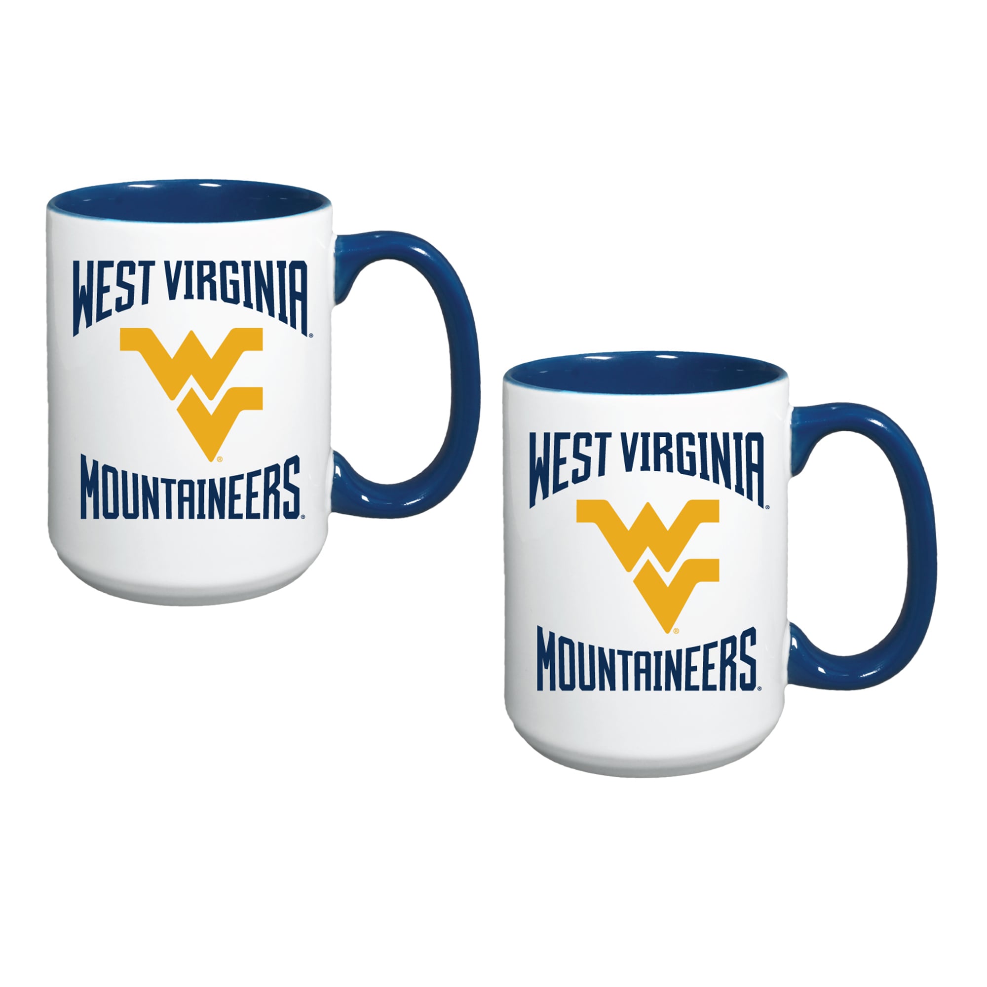 West Virginia Mountaineers Two-Piece 15oz. Combo Mug Set