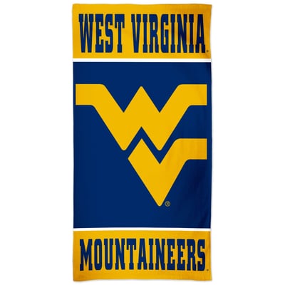 West Virginia Mountaineers WinCraft 30" x 60" Spectra Beach Towel