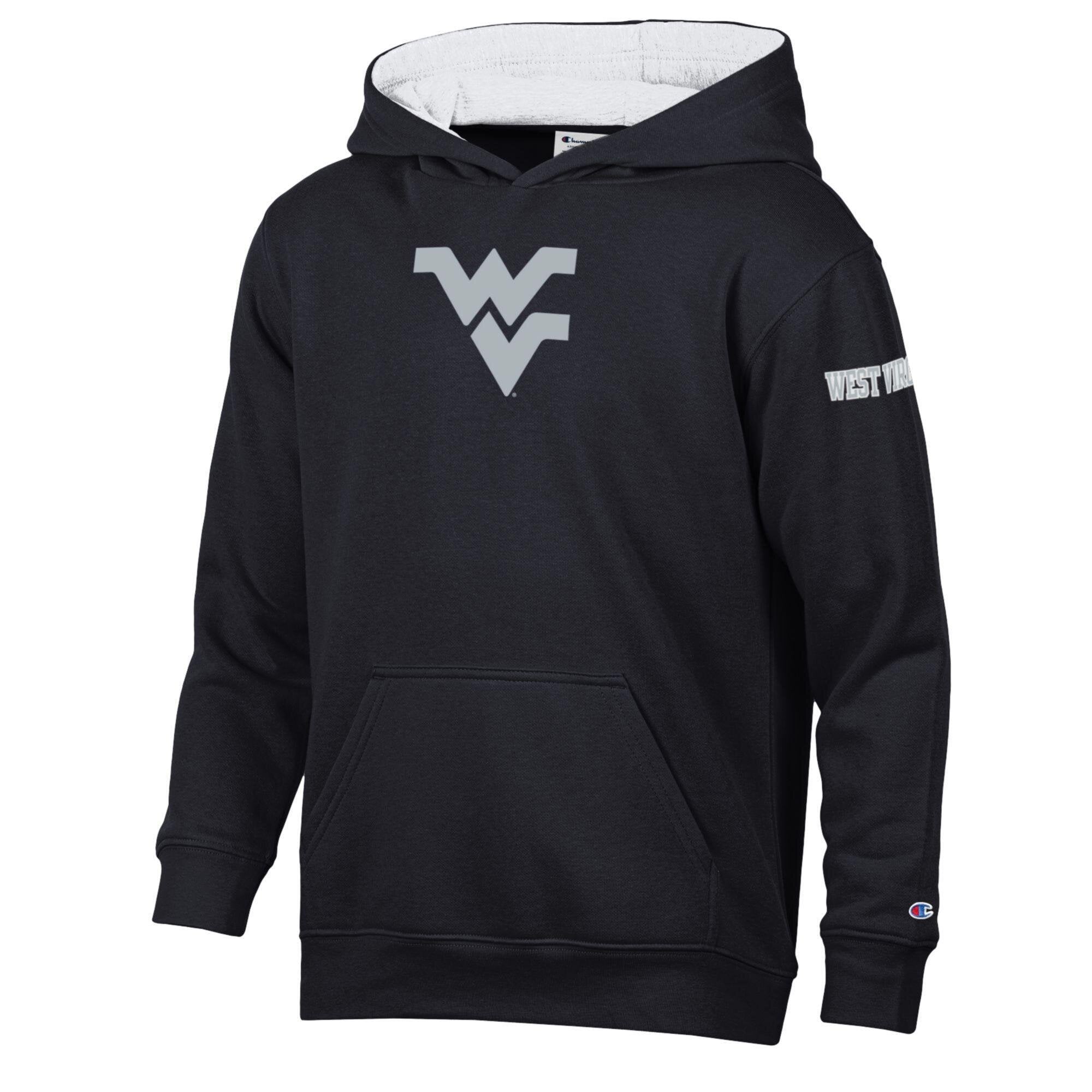 Youth Champion  Navy West Virginia Mountaineers Fleece Hoodie