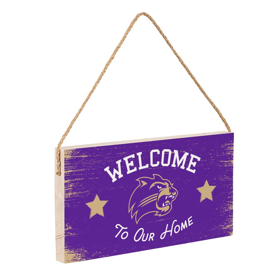 Western Carolina Catamounts 6" x 11" Welcome Home Wood Wall Sign with ...