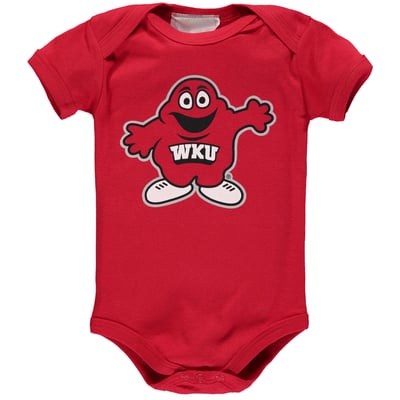 Western Kentucky Hilltoppers Two Feet Ahead Infant Big Logo Bodysuit - Red
