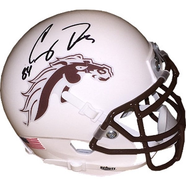 davis michigan football helmet Corey signed Western Broncos Schutt Authentic Mini #84- JSA Hologram Corey Davis signed Western Michigan