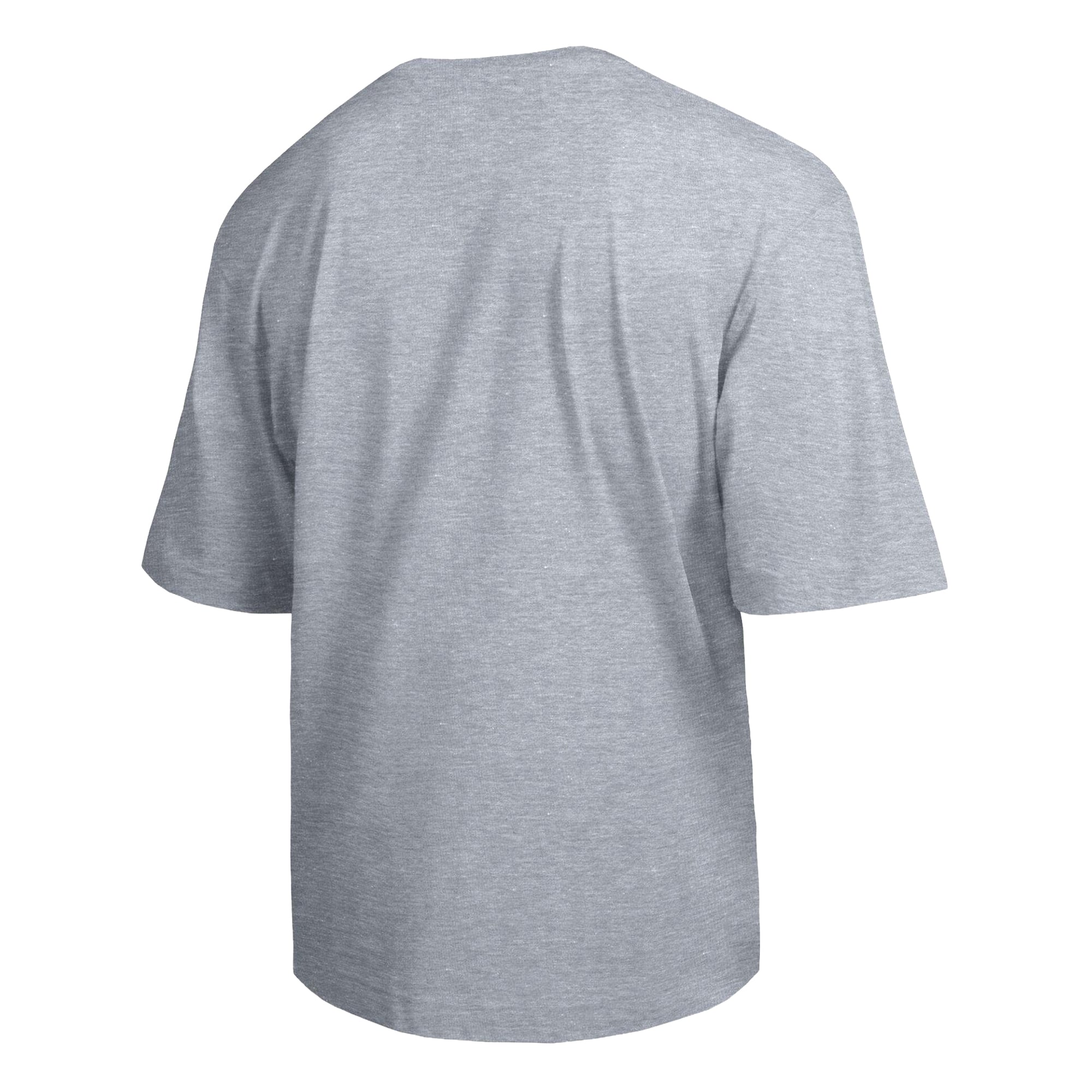 T-shirt d'équipe vieilli Champion gris chiné pour homme, Western Michigan Broncos