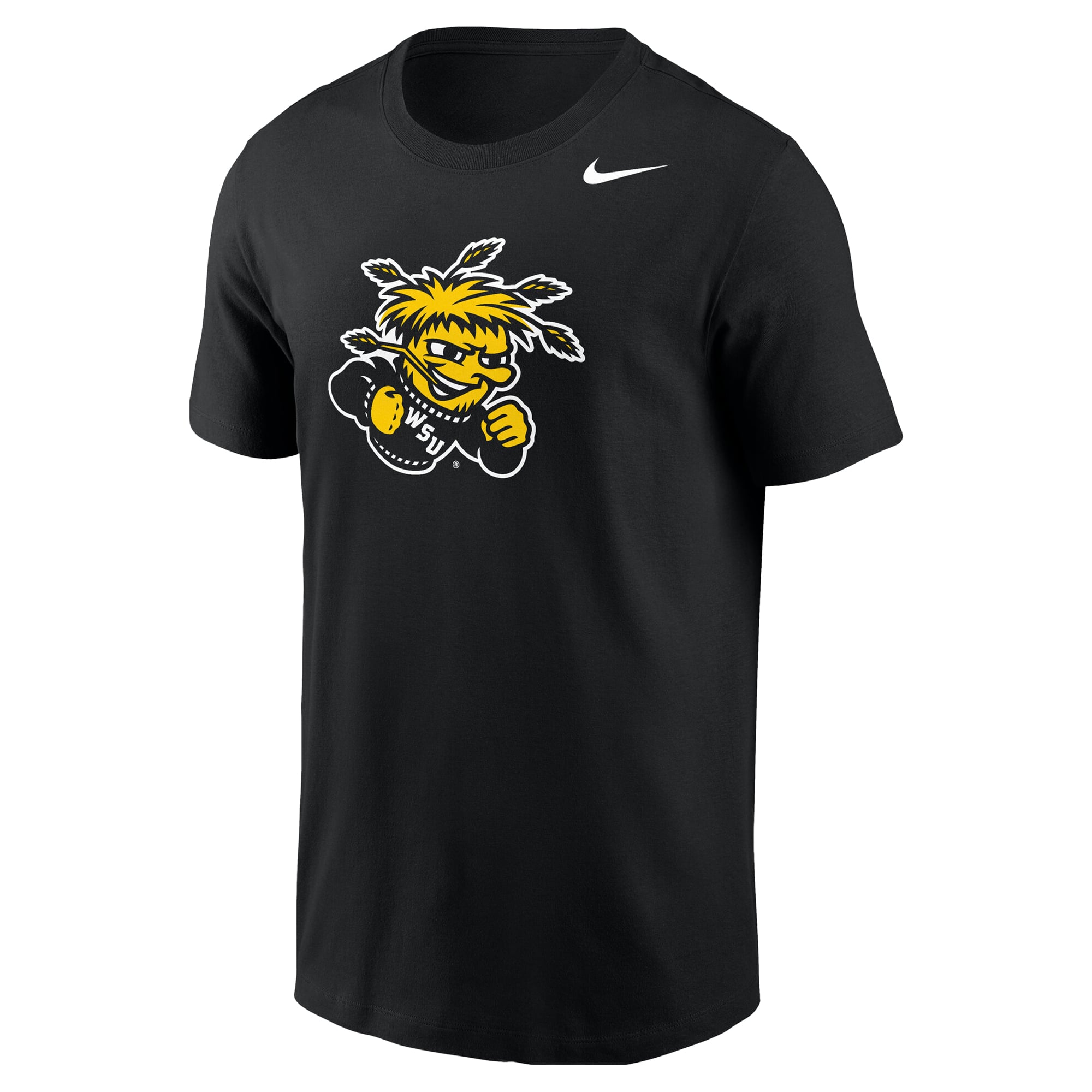 T-shirt Nike Core noir pour homme Wichita State Shockers