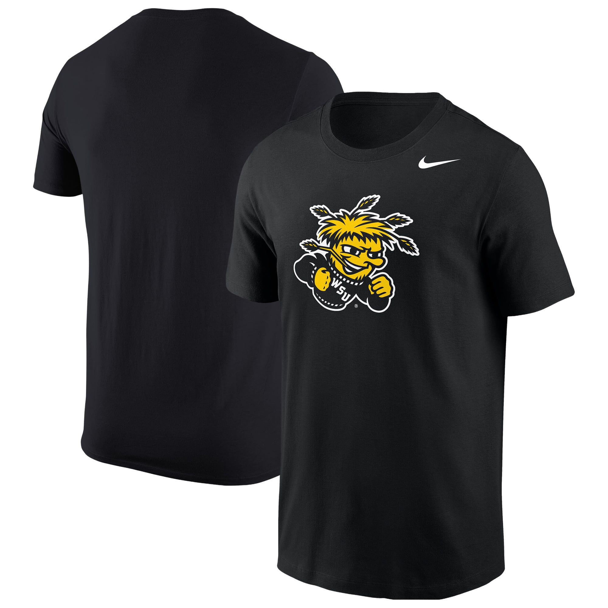 T-shirt Nike Core noir pour homme Wichita State Shockers