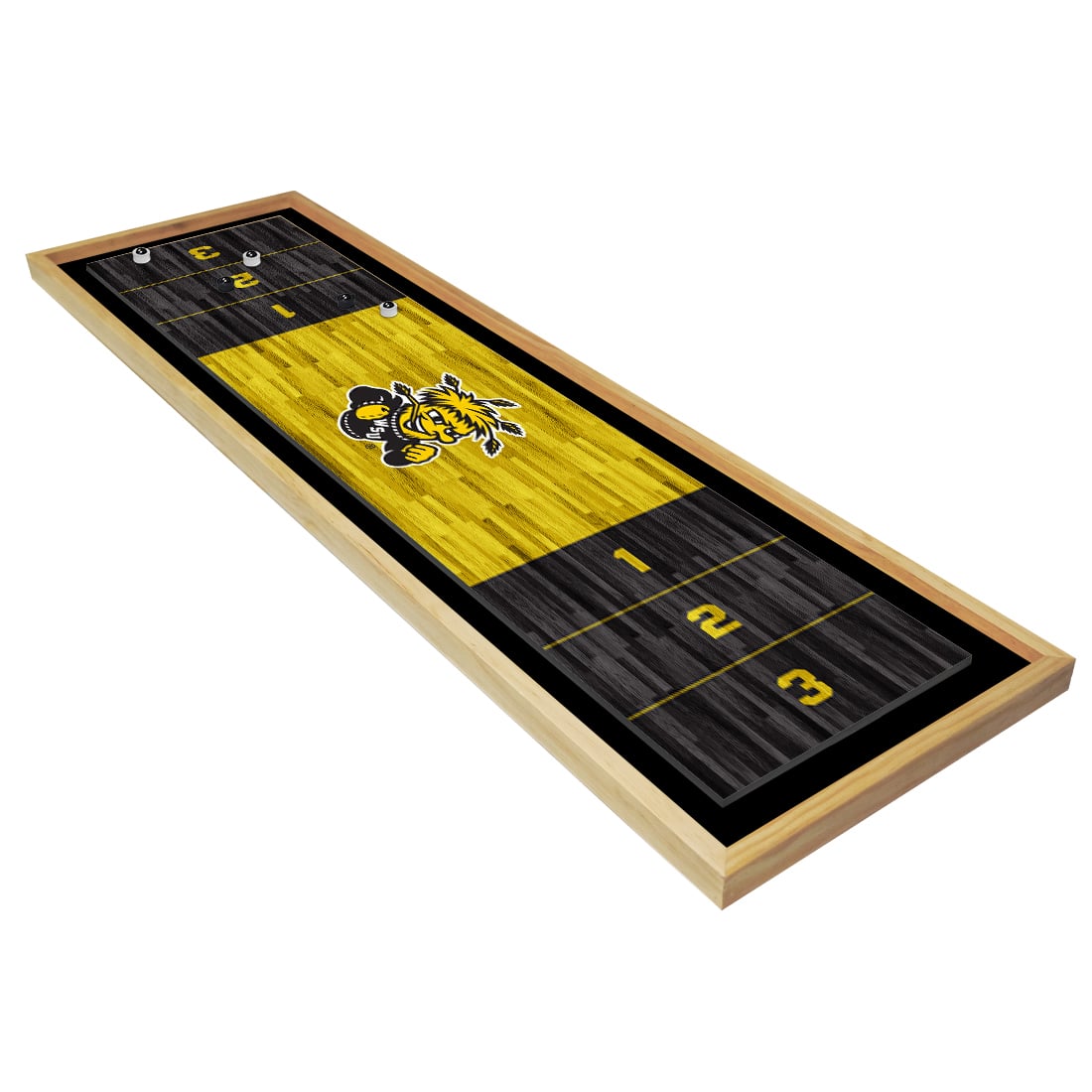 Wichita State Shockers Table Top Shuffleboard Game