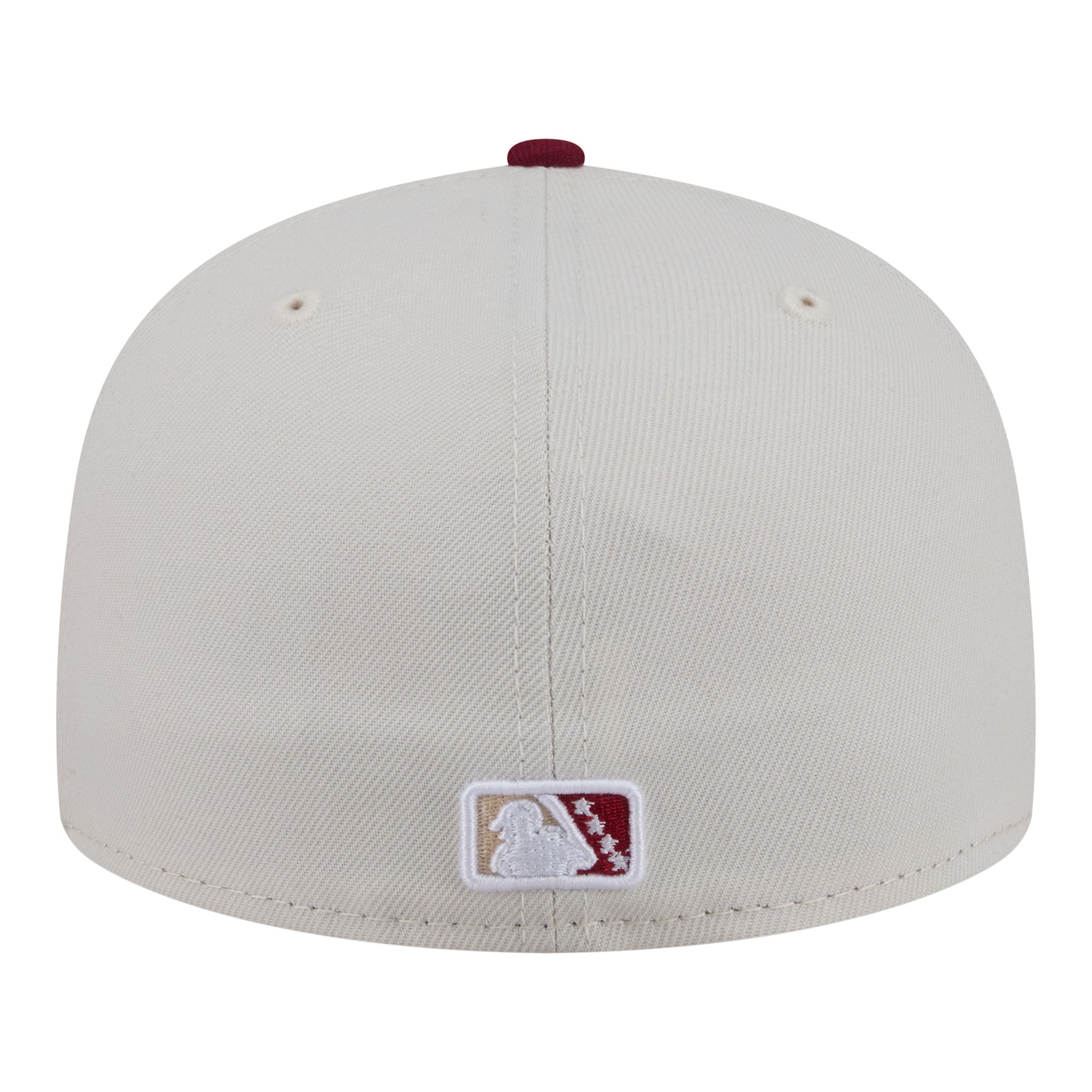 Casquette ajustée New Era 59FIFTY pour homme, beige/rouge foncé, Wichita Wind Surge Minor League Theme Nights