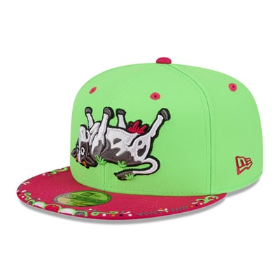  Wichita Wind Surge New Era 2026 Copa De La Diversion 59FIFTY Fitted Hat - Green/Red