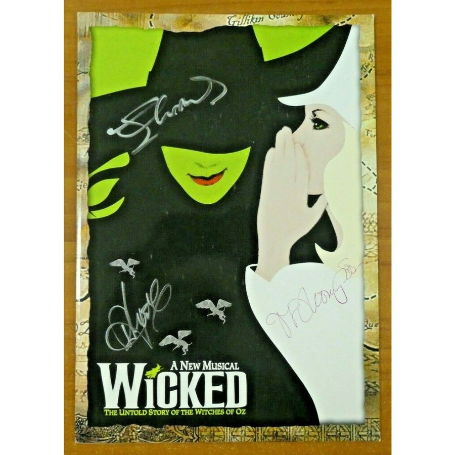 Wicked Program Wicked Broadway Posters
