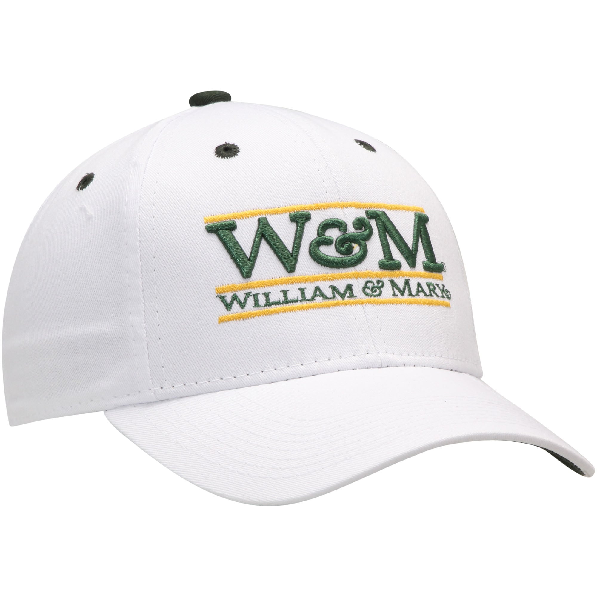 Men's The Game White William & Mary Tribe W&M Classic Bar