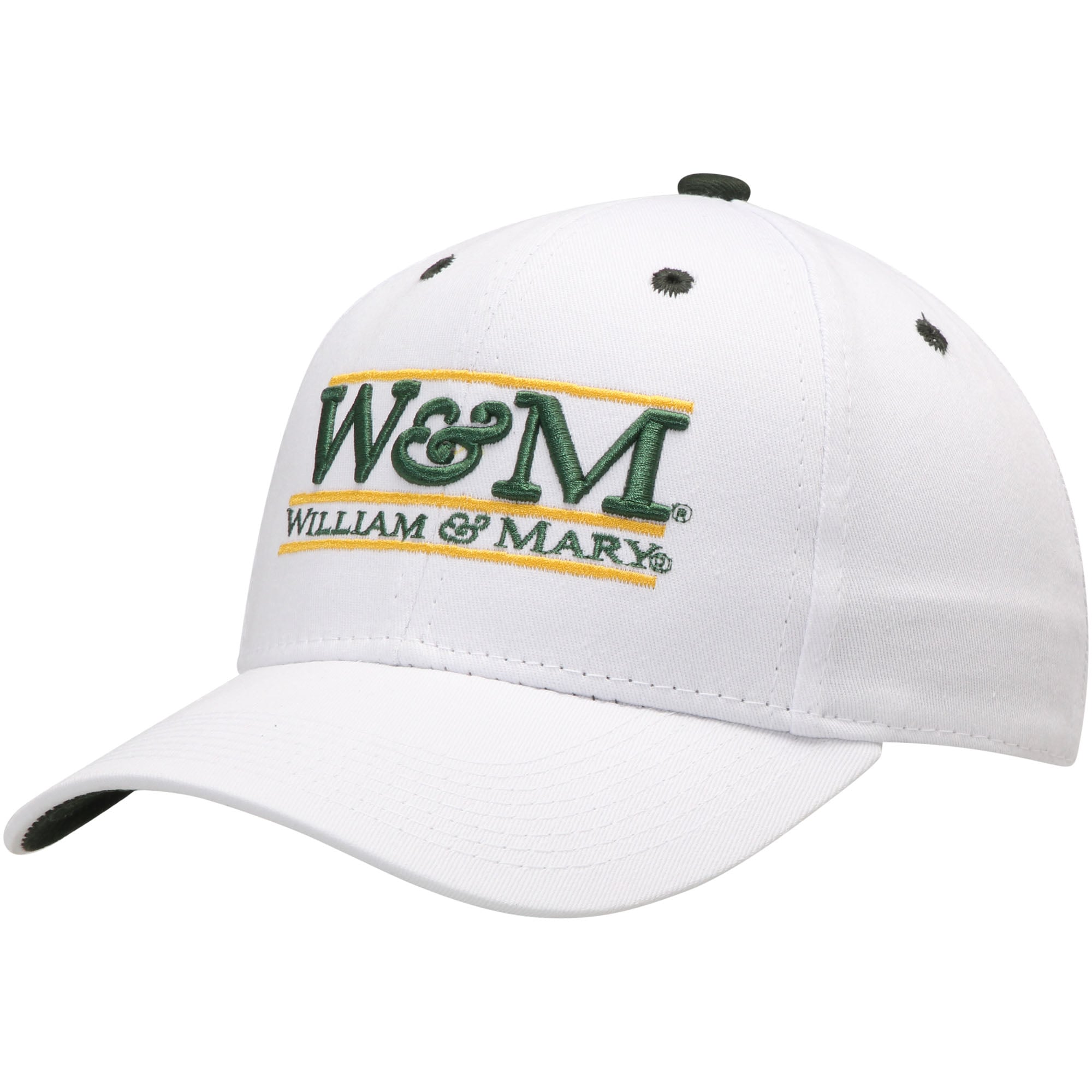 Men's The Game White William & Mary Tribe W&M Classic Bar