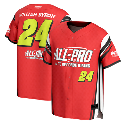  William Byron ProSphere All Pro Baseball Jersey - Red