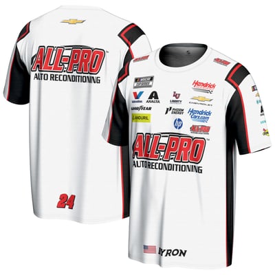  William Byron ProSphere All Pro T-Shirt - White