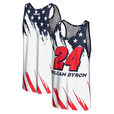 William Byron ProSphere Americana Tank Top - White