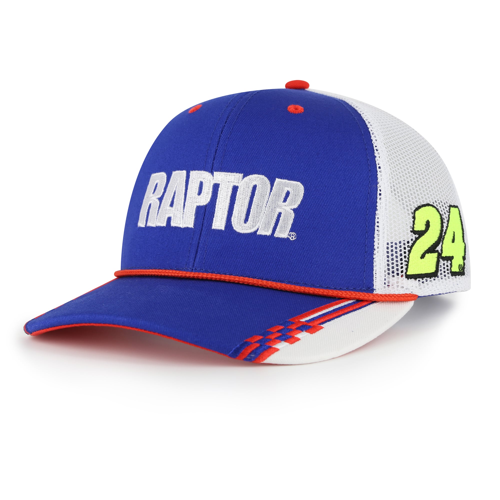 Casquette homme The Game Royal William Byron à visière à carreaux et cordon ajustable