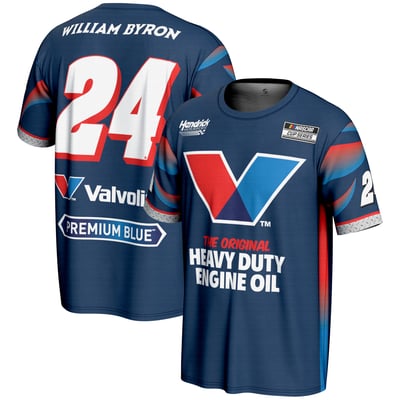 William Byron ProSphere Youth Valvoline T-Shirt - Blue