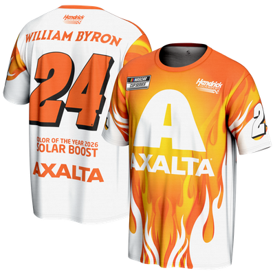 William Byron ProSphere Youth Axalta T-Shirt - Orange