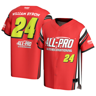  William Byron ProSphere Youth All Pro Baseball Jersey - Red