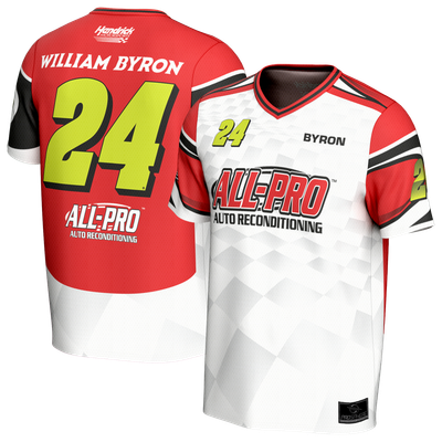  William Byron ProSphere All Pro Soccer Jersey - Red/White