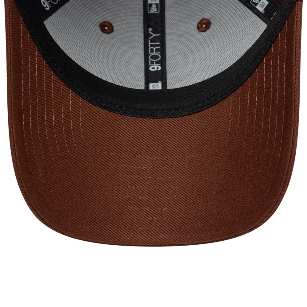 Men's New Era Brown Williams Racing Seasonal 9FORTY Adjustable Hat
