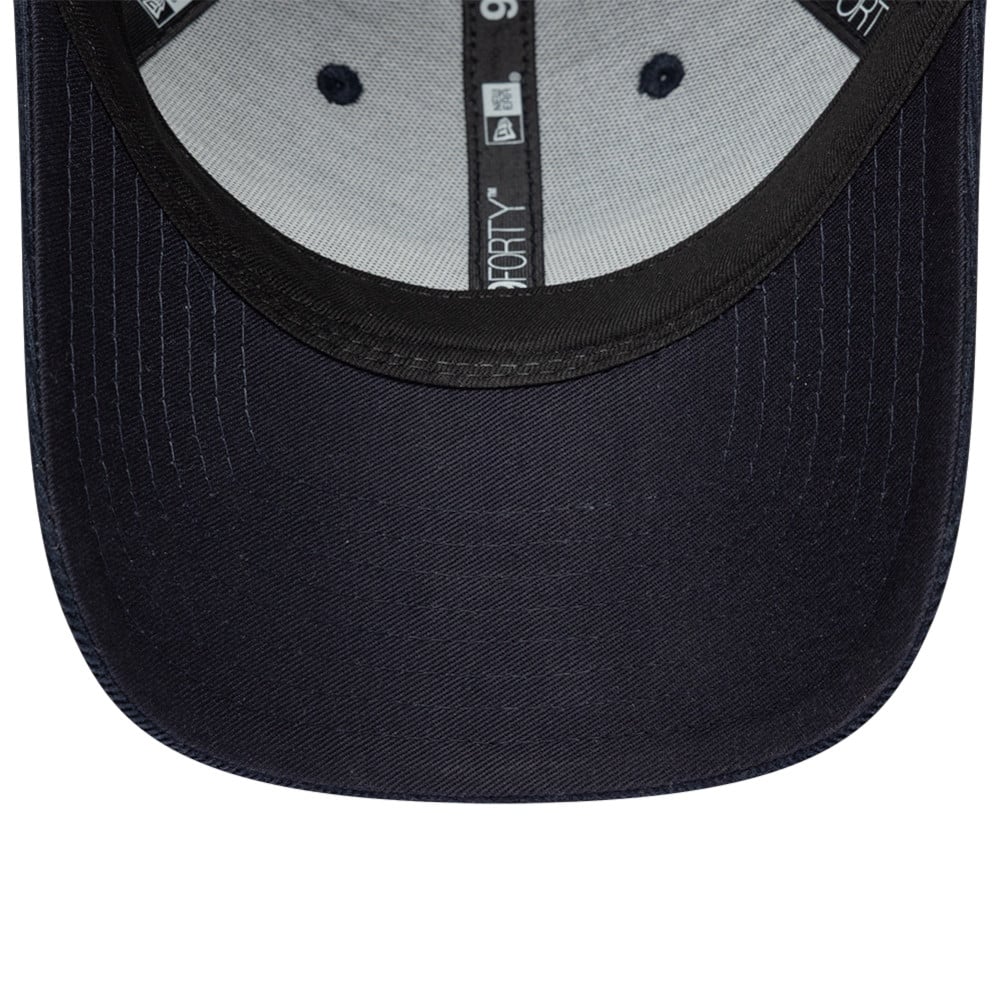 Men's New Era Navy Williams Racing Cord 9FORTY Adjustable Hat