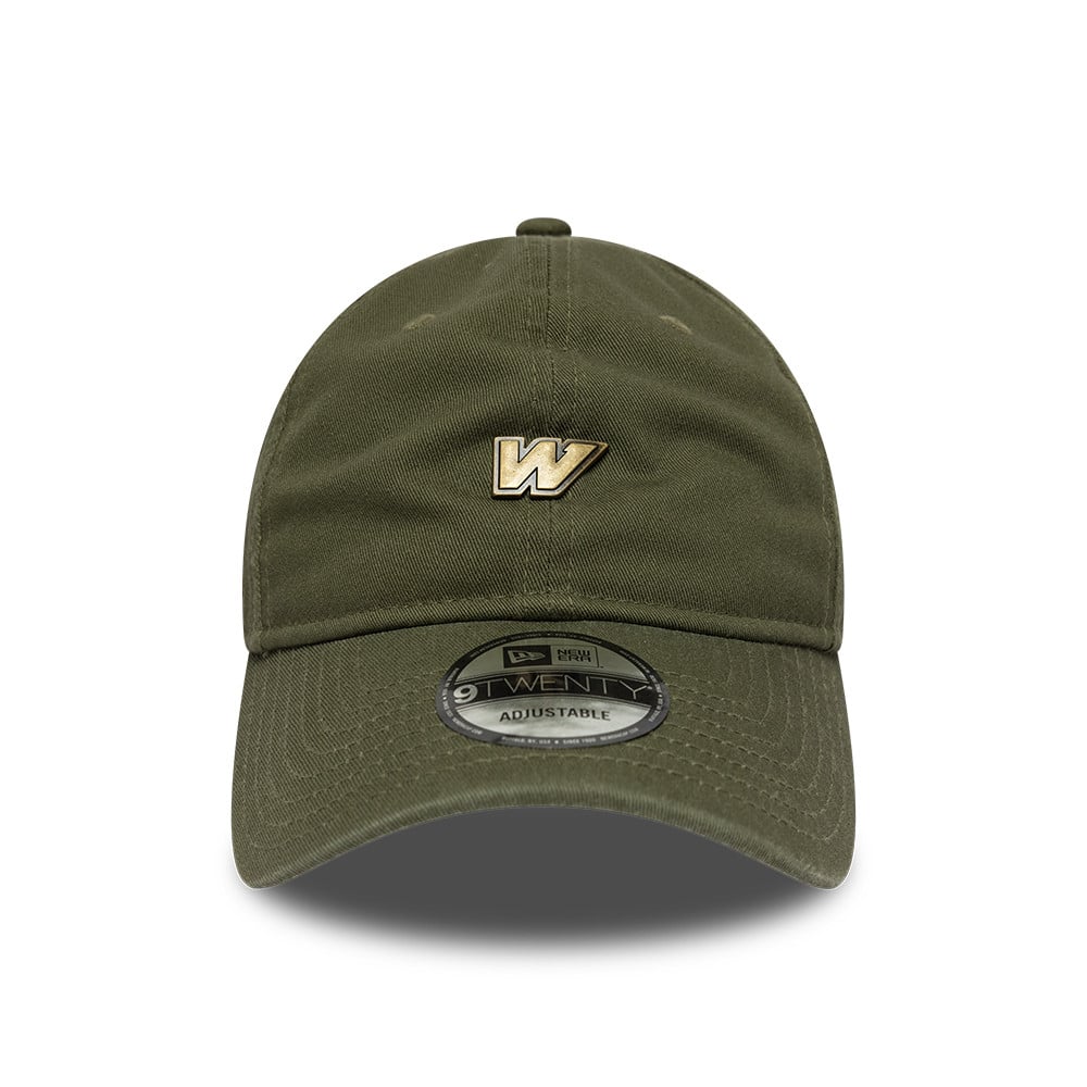 Men's New Era Olive Williams Racing Washed 9TWENTY Adjustable Hat
