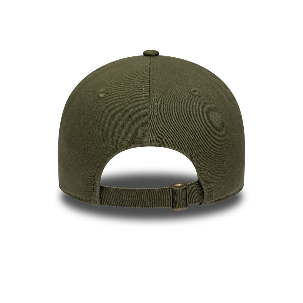 Men's New Era Olive Williams Racing Washed 9TWENTY Adjustable Hat
