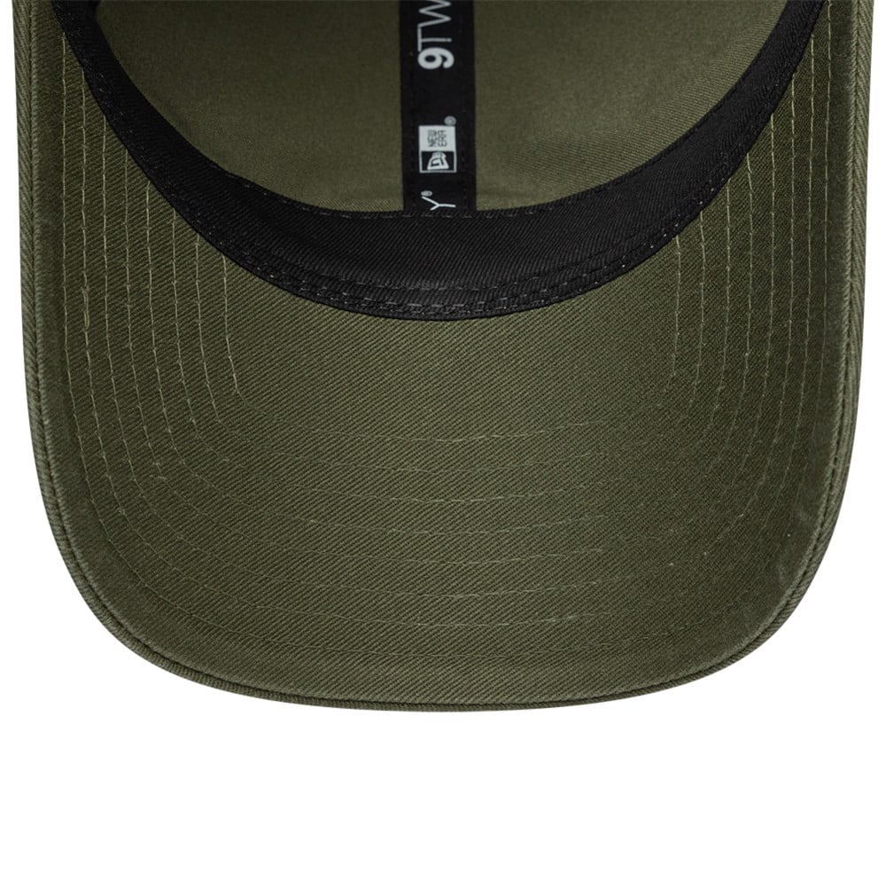 Men's New Era Olive Williams Racing Washed 9TWENTY Adjustable Hat