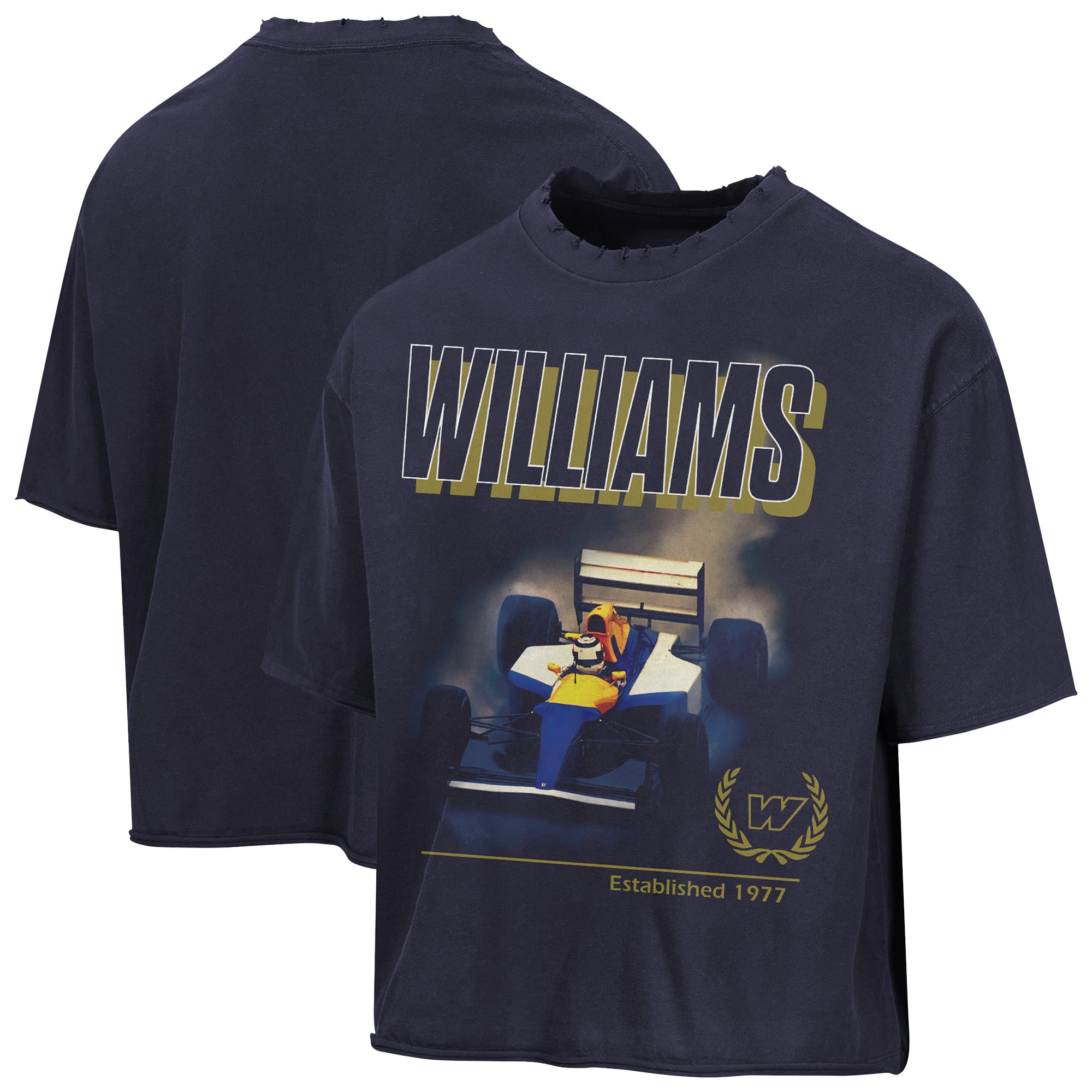 Men's Outerstuff Navy Williams Racing Lap Leader T-Shirt