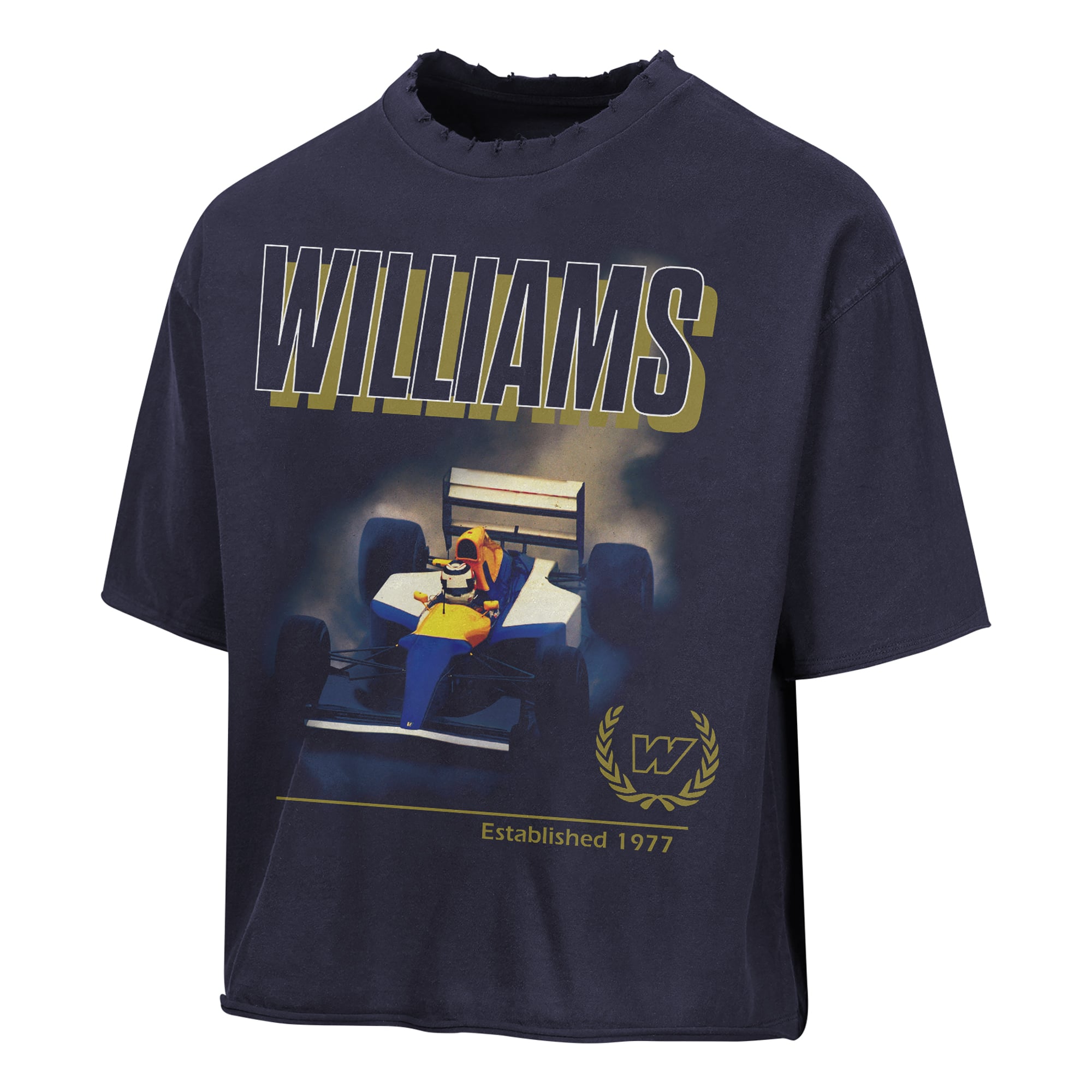 Men's Outerstuff Navy Williams Racing Lap Leader T-Shirt