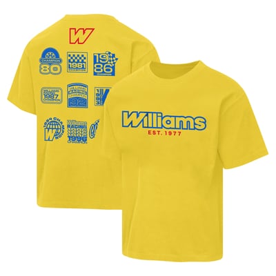 Williams Racing Outerstuff Heritage Champion T-Shirt - Yellow