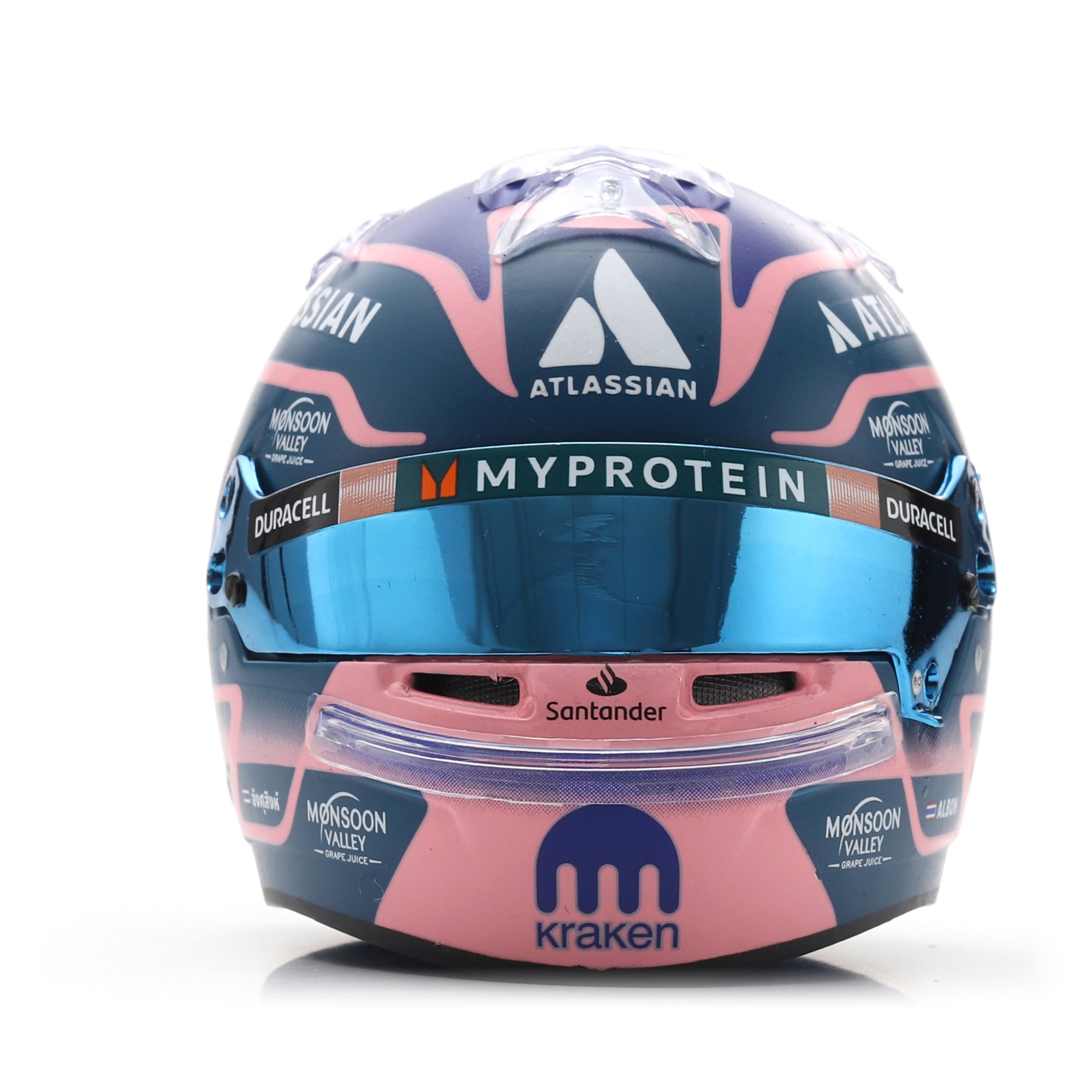 Casque miniature à l'échelle 1:5 de Spark Models Williams Racing Alexander Albon 2025