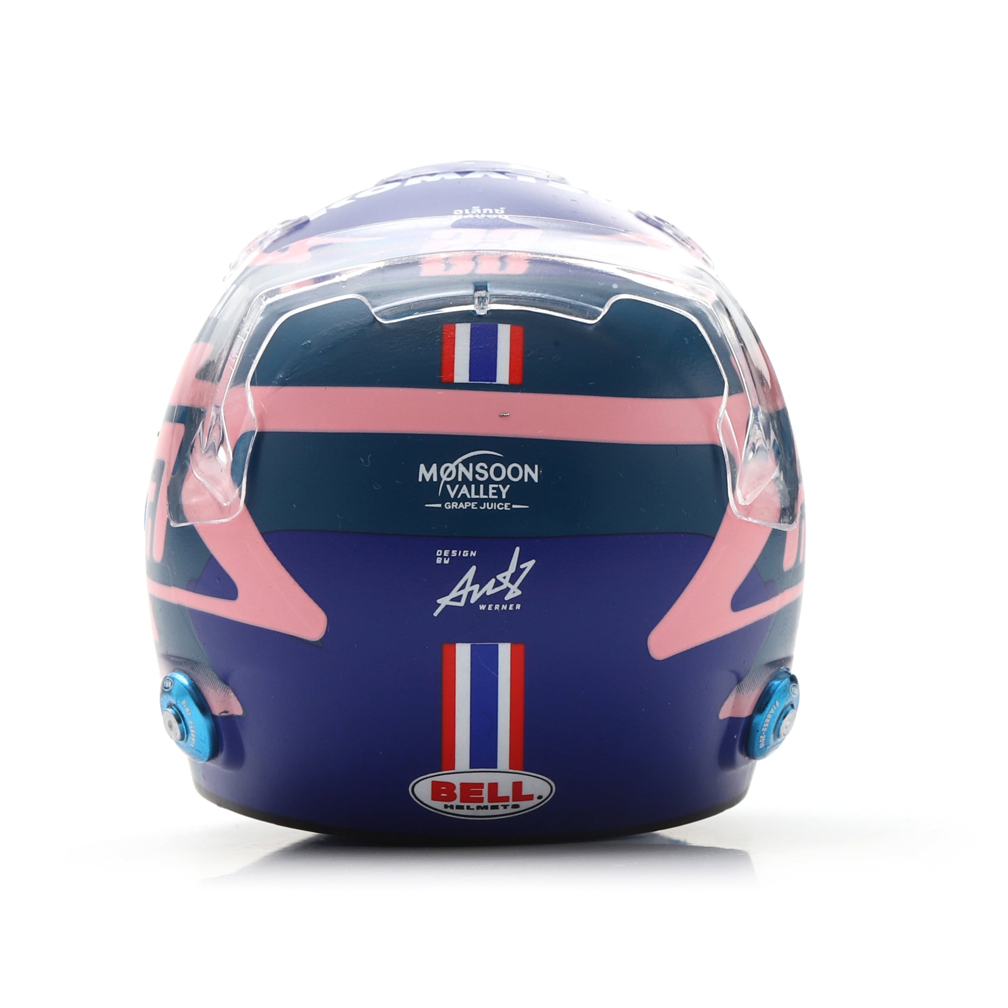 Casque miniature à l'échelle 1:5 de Spark Models Williams Racing Alexander Albon 2025
