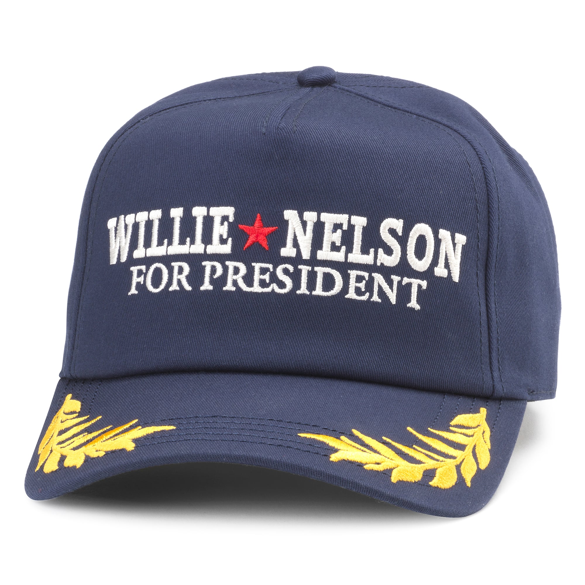 American Needle x Free People Willie Nelson for President Hat | NWT American Needle Willie Nelson Wrangler Hat – M. Dumas and Sons main image 3