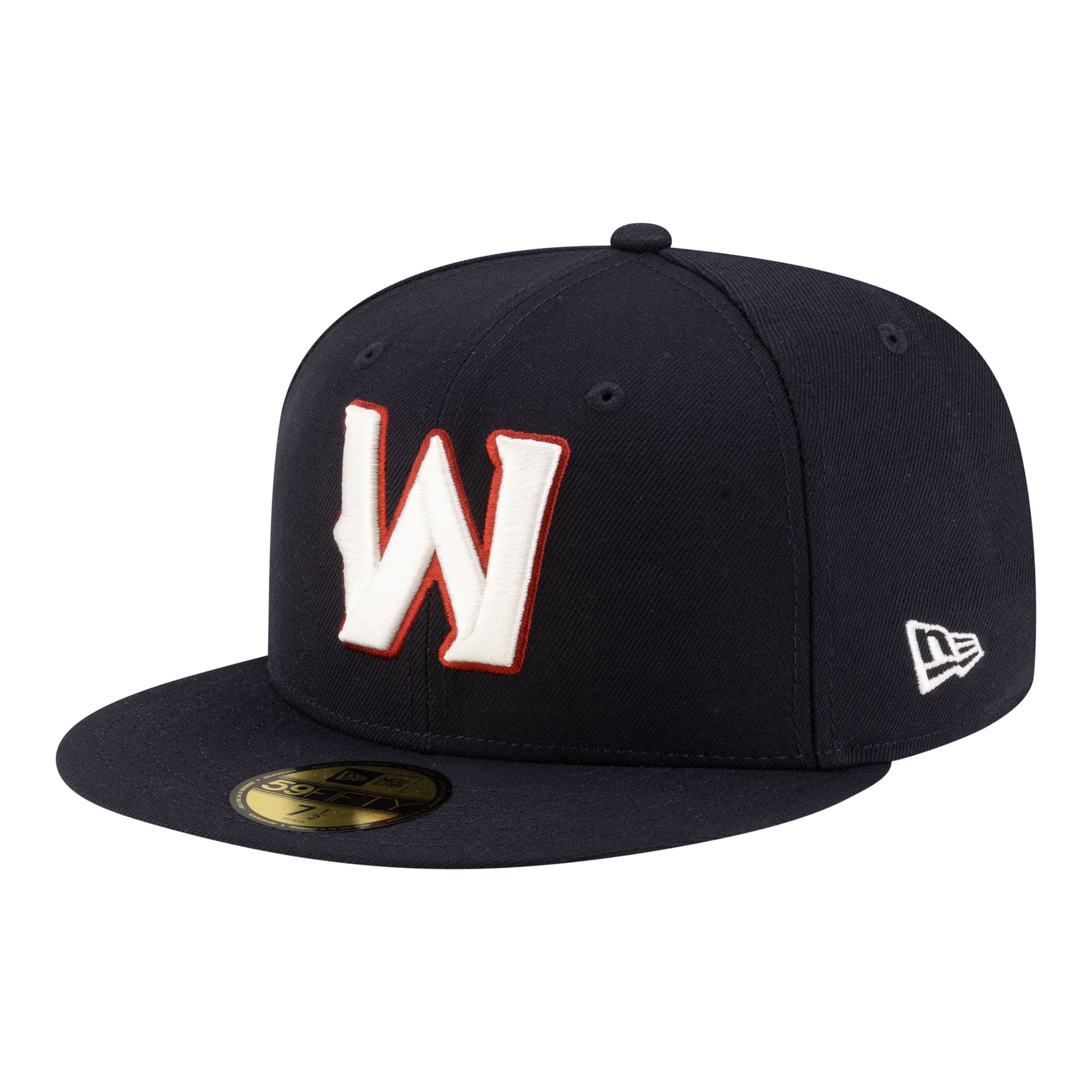 Casquette ajustée New Era marine Wilson Warbirds Authentic Collection 59FIFTY pour homme
