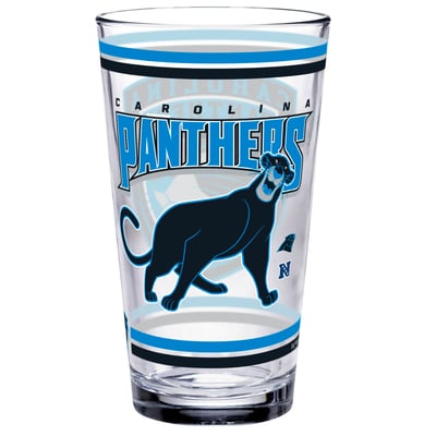 Carolina Panthers WinCraft Disney x NFL Bagheera 16oz. Pint Glass